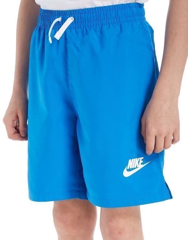 Nike Flow Swimming Shorts Photo Blue / White