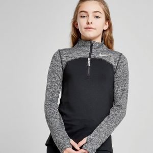 Nike Girls' Element 1/2 Zip Track Top Musta