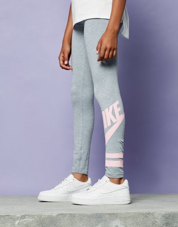 Nike Girls' Futura Tights Harmaa