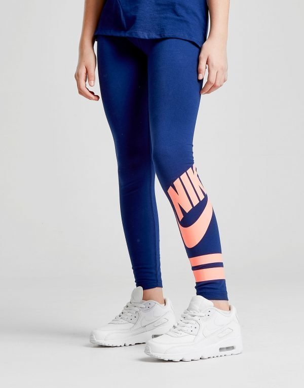 Nike Girls' Futura Tights Sininen