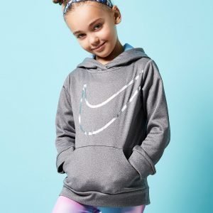 Nike Girls' Unicorn Hoodie Harmaa