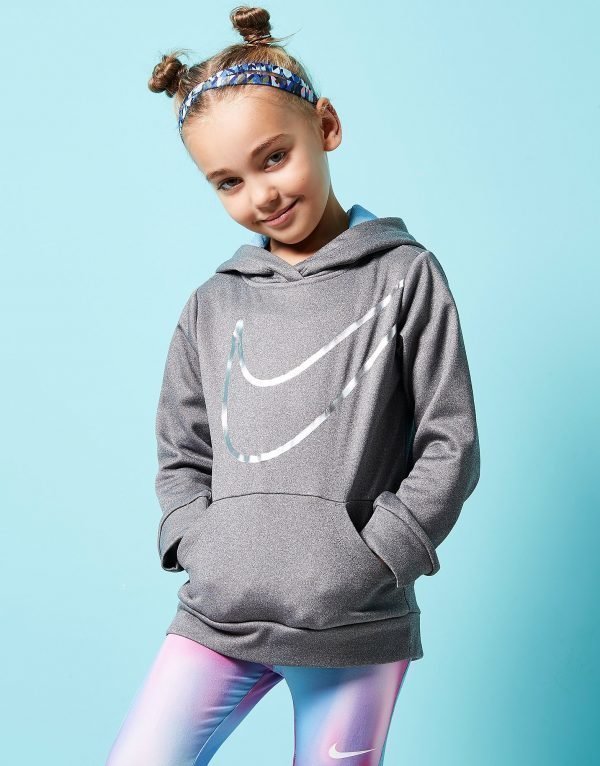 Nike Girls' Unicorn Hoodie Harmaa