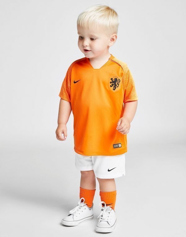 Nike Holland 2018 Home Peliasu Oranssi