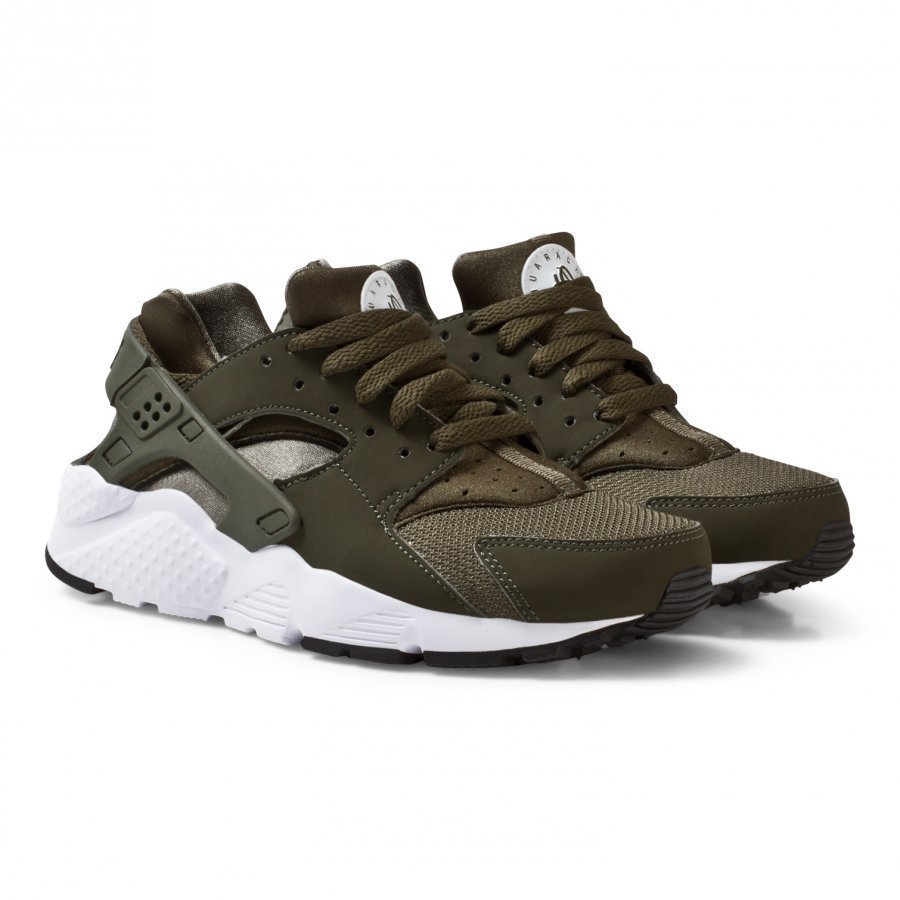 Nike Huarache Junior Run Shoe Green Lenkkarit