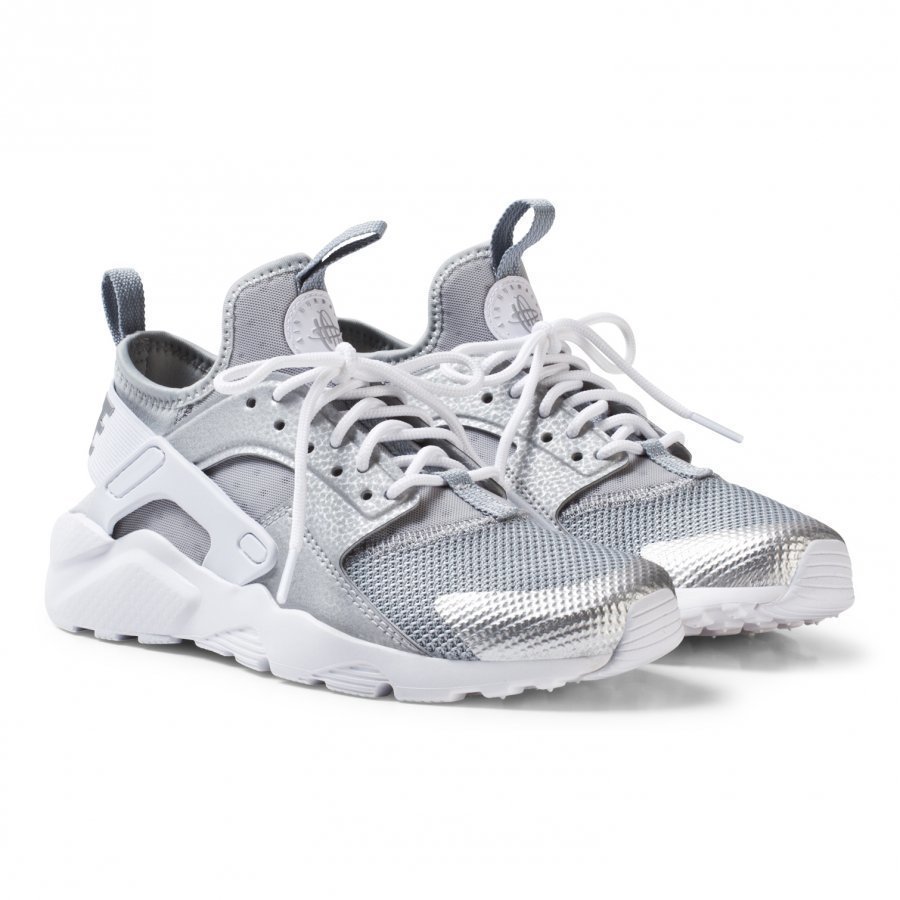 Nike Huarache Run Ultra Sneakers Metallic Silver Lenkkarit