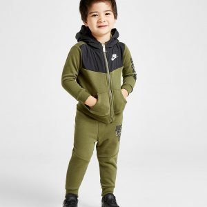 Nike Just Do It Full Zip Tracksuit Infant Vihreä