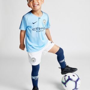 Nike Manchester City 18 / 19 Kotiasu Sininen