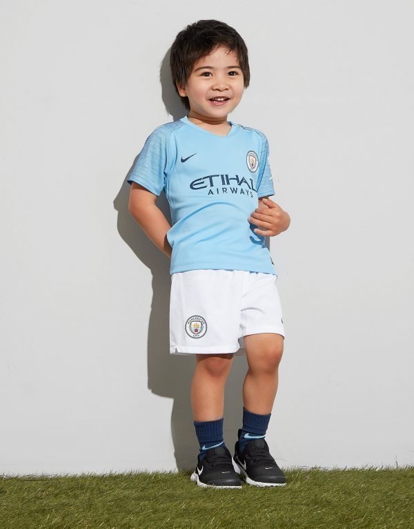 Nike Manchester City 2018/19 Kotiasu Sininen