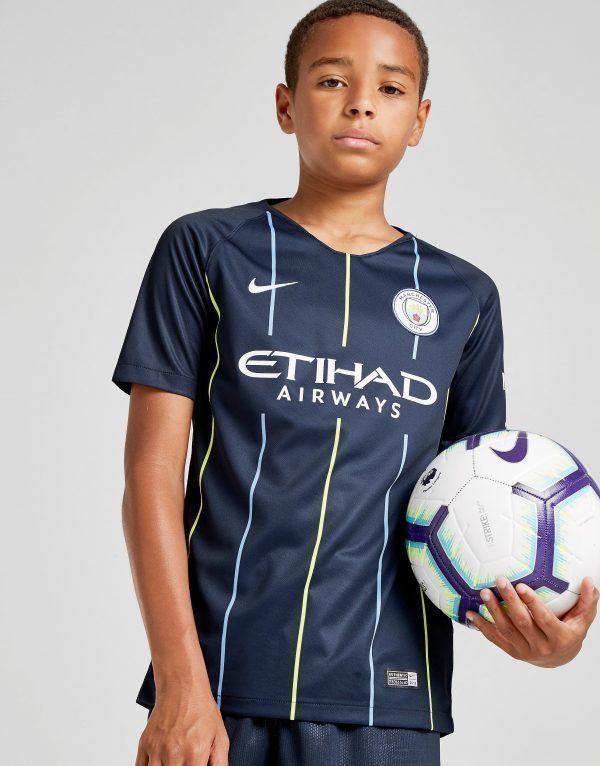 Nike Manchester City Fc 2018/19 Away Shirt Laivastonsininen