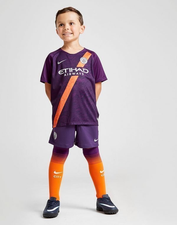 Nike Manchester City Fc 2018/19 Third Kit Violetti