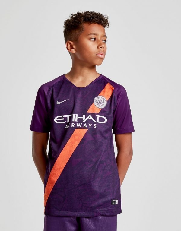 Nike Manchester City Fc 2018/19 Third Shirt Violetti