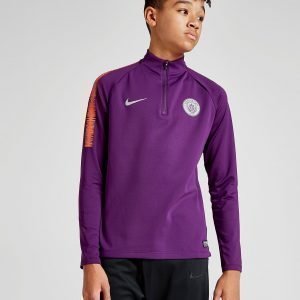 Nike Manchester City Fc Squad Drill Top Violetti