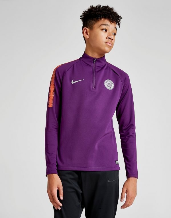 Nike Manchester City Fc Squad Drill Top Violetti