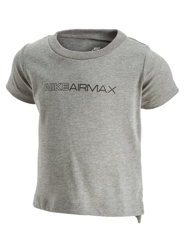 Nike Max T-Shirt Infant Harmaa