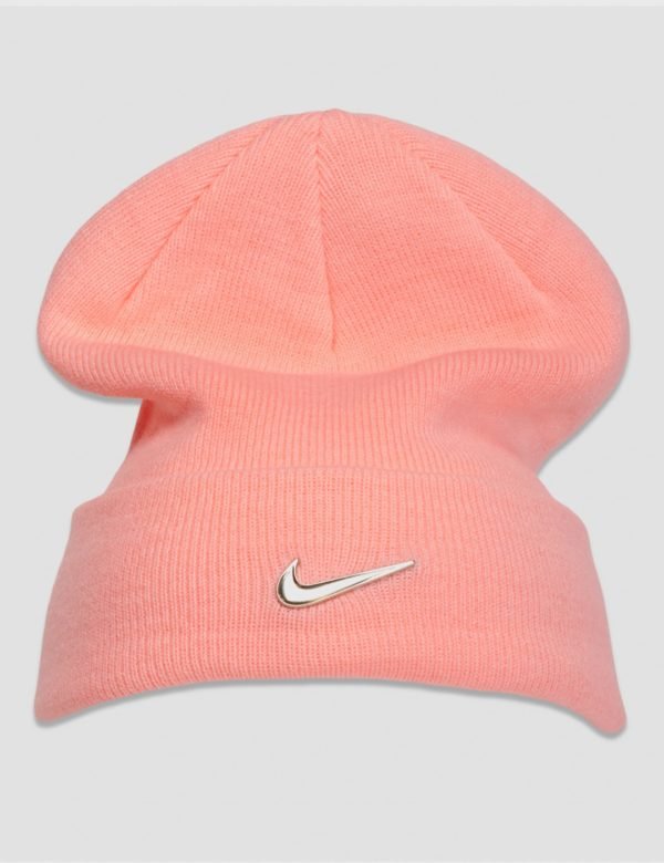 Nike Nike Beanie Metal Swoosh Hattu Vaaleanpunainen
