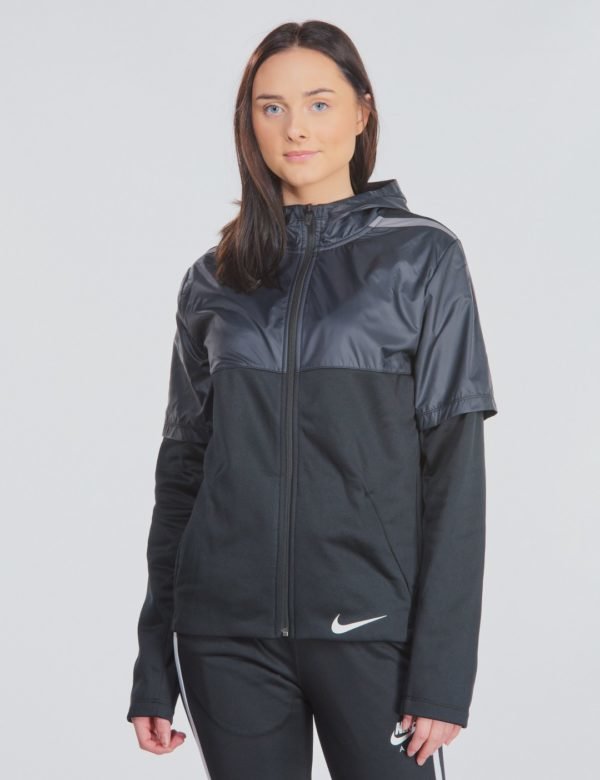 Nike Nk Therma Winterized Huppari Musta