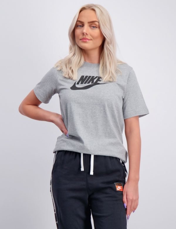 Nike Nsw Tee Futura Icon T-Paita Harmaa