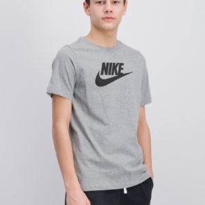 Nike Nsw Tee Futura Icon T-Paita Harmaa