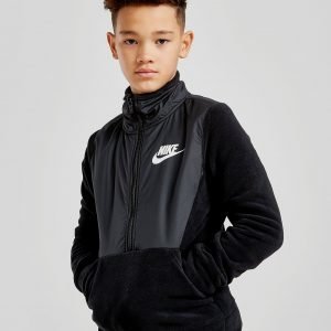 Nike Overlay Polar 1/2 Zip Fleece Musta