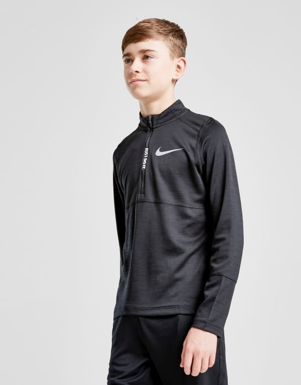 Nike Pacer 1/2 Zip Track Top Musta