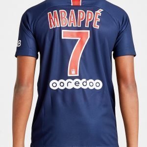 Nike Paris Saint Germain 18 / 19 Mbappe #7 Home Shirt Jnr Laivastonsininen