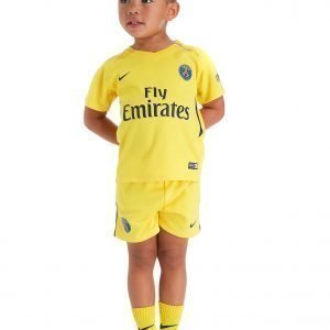 Nike Paris Saint Germain 2017 Away Kit Infant Keltainen