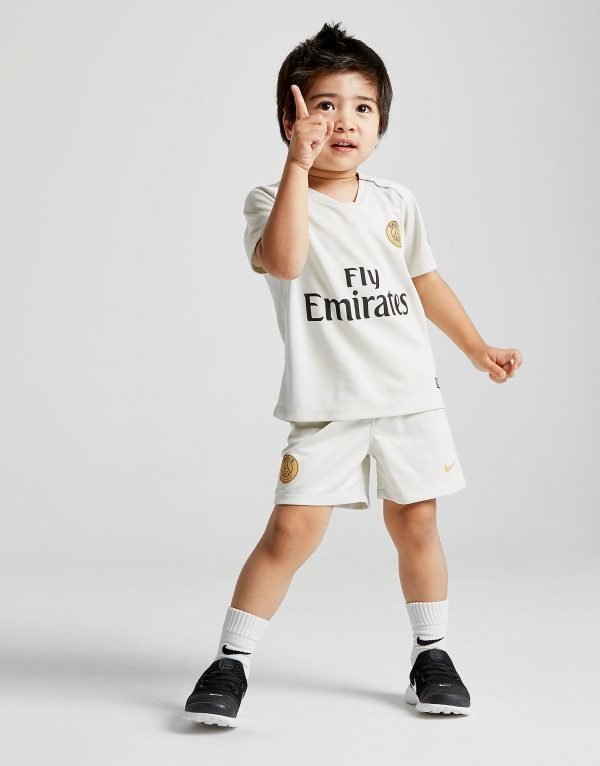 Nike Paris Saint-Germain 2018/19 Away Kit Infant Valkoinen
