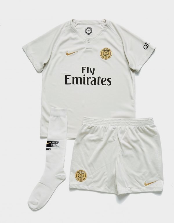 Nike Paris Saint Germain 2018/19 Away Kit Valkoinen