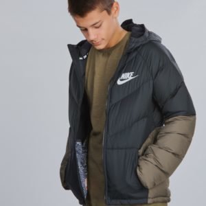 Nike Parka Down Ow Takki Musta