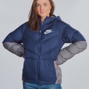 Nike Parka Down Ow Takki Sininen