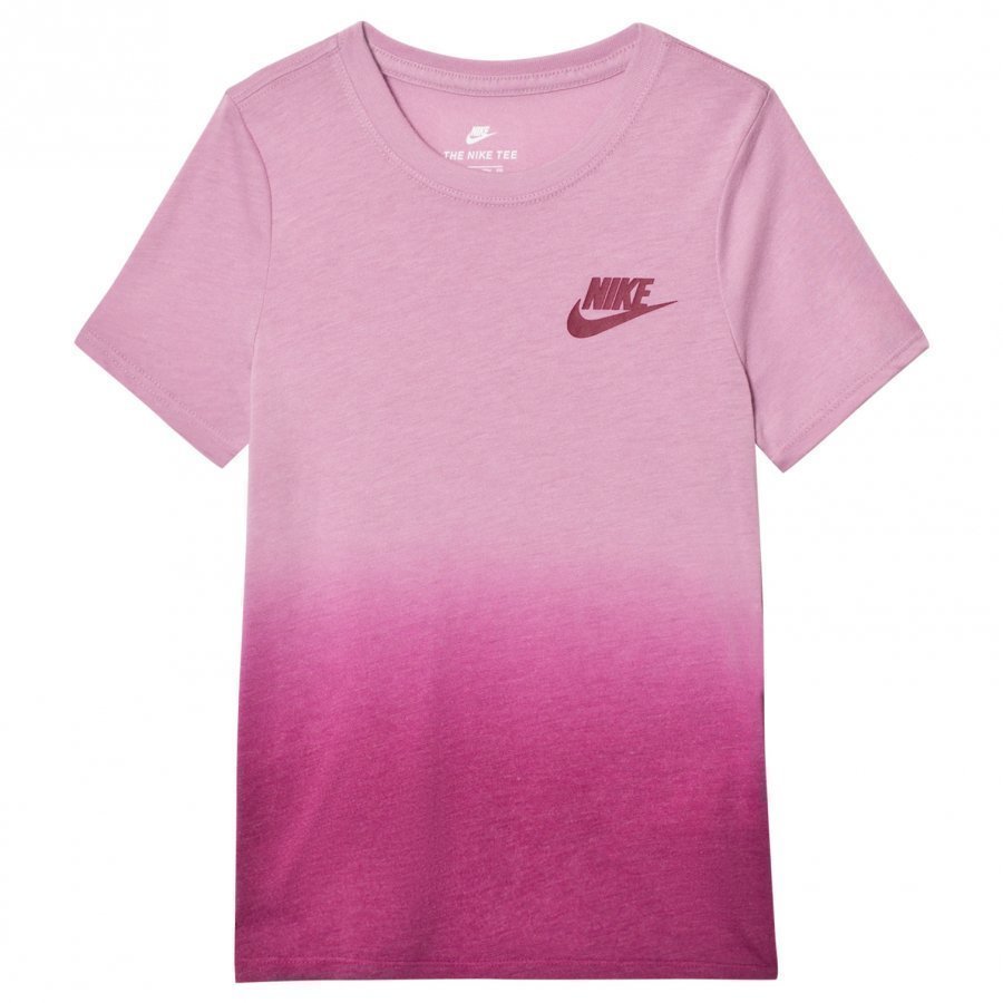 Nike Pink Dip Dye Tee T-Paita
