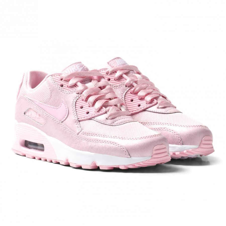 Nike Pink Nike Air Max 90 Se Mesh Junior Sneakers Lenkkarit