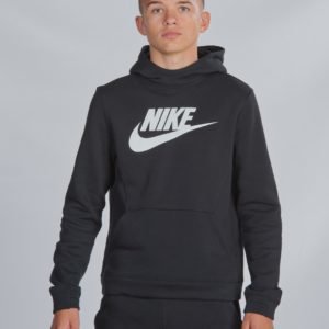 Nike Po Hoodie Club Flc Hbr Huppari Musta