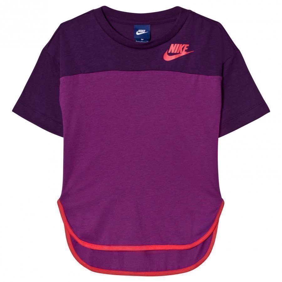 Nike Prep Gfx T-Shirt Purple T-Paita