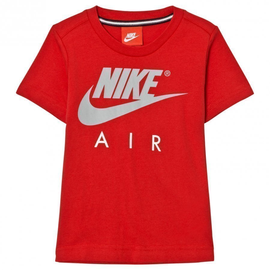 Nike Red Carbon Heather Nike Air Tee T-Paita