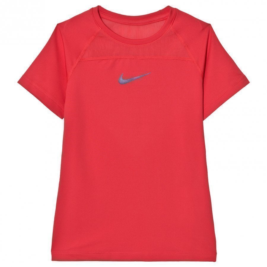 Nike Red Nike Run Top T-Paita