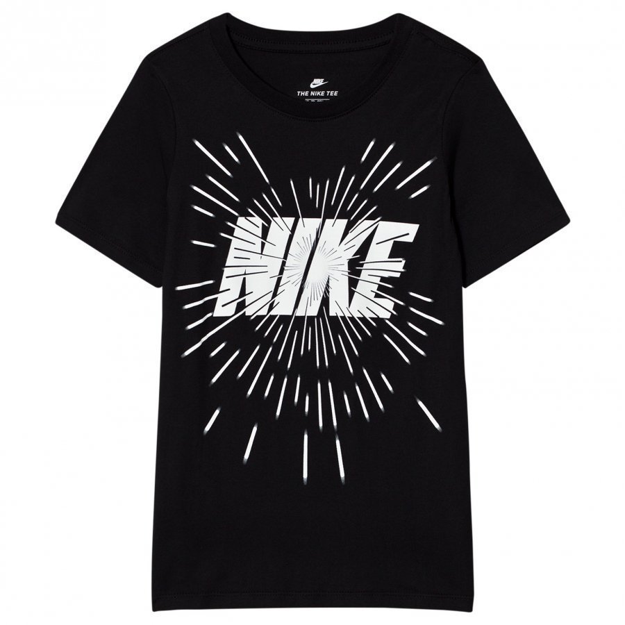 Nike Space Block T-Shirt Black T-Paita