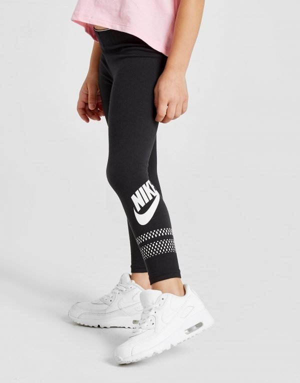 Nike Sportswear Girls' Leggings Leggingsit Musta