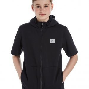 Nike Sportswear Short Sleeve Hoodie Musta