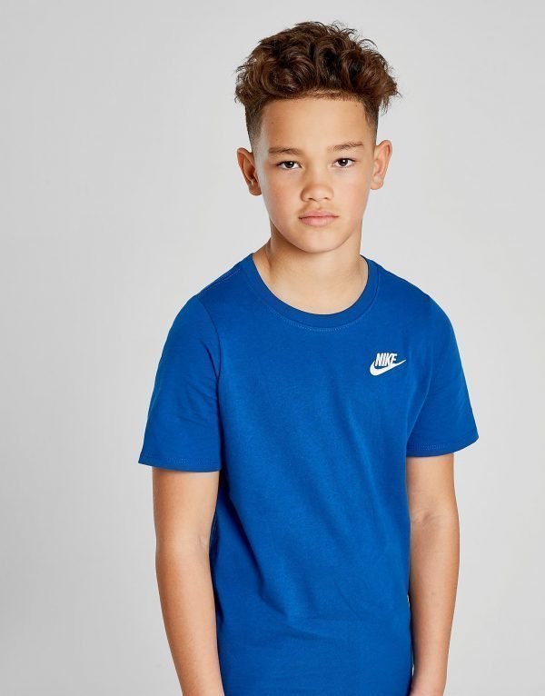 Nike Swoosh Logo T-Shirt Sininen