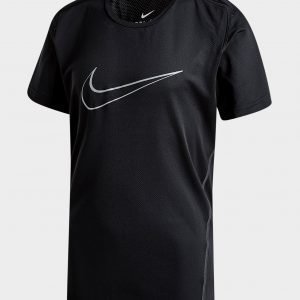 Nike Swoosh Poly T-Paita Musta