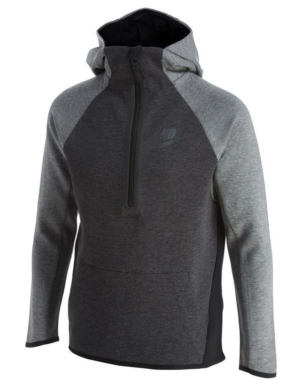 Nike Tech 1/4 Zip Hoodie Musta