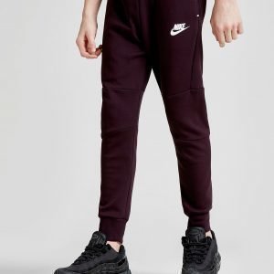 Nike Tech Essential Collegehousut Burgundy / White