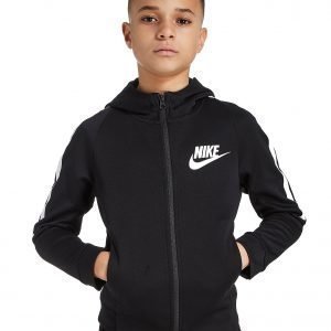 Nike Tribute Full Zip Poly Hoodie Musta