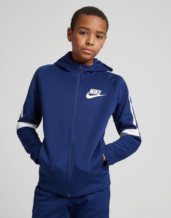 Nike Tribute Poly Hoodie Sininen