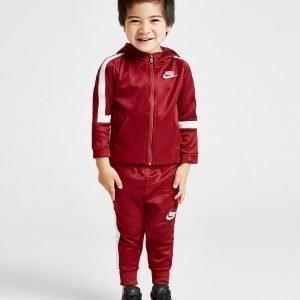 Nike Tribute Poly Tracksuit Infant Punainen