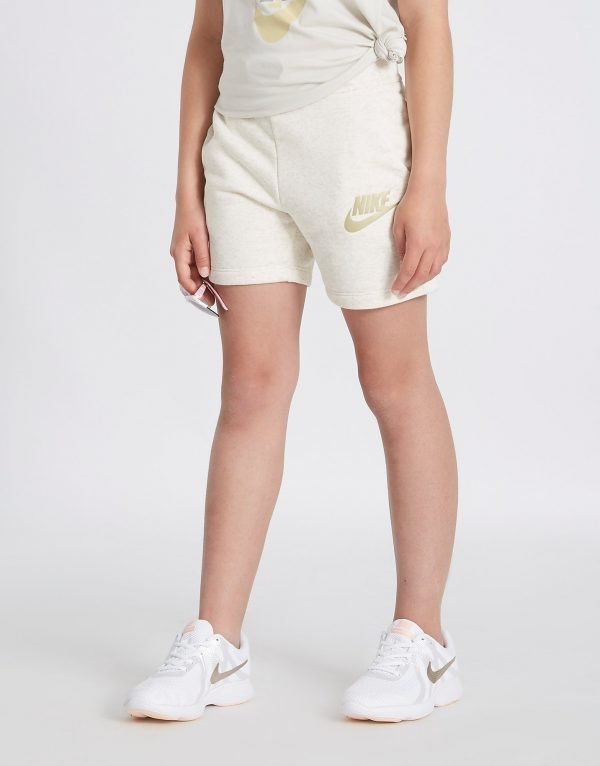 Nike Tyttöjen Fleece Shortsit Harmaa