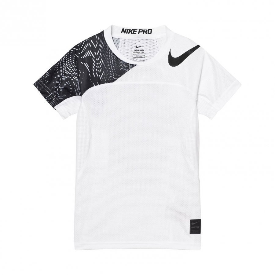 Nike White Hypercool Tee T-Paita