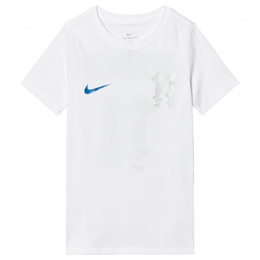 Nike White Neymar Dry Tee T-Paita