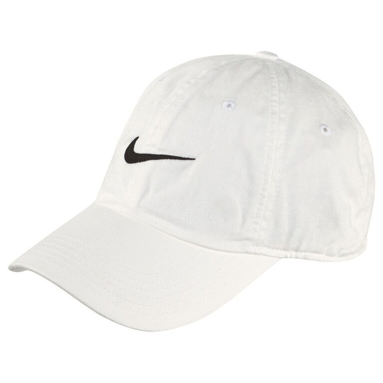 Nike White Swoosh Heritage Adjustable Cap Lippis